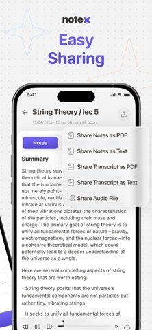 Notex: AI Voice Note Taker Screenshot 2 of 5