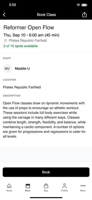 Pilates Republic screenshot 3