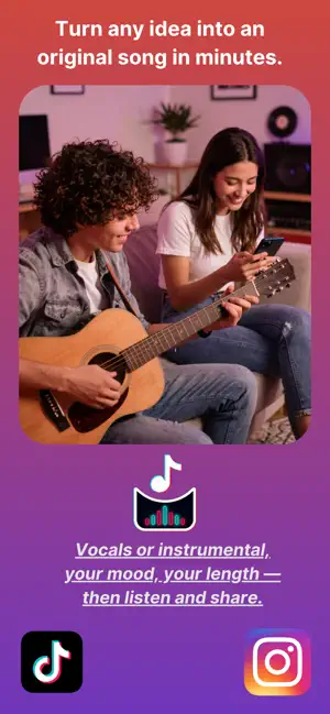 Pocket Song: AI Music Maker screenshot 1