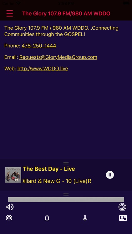 The Glory 107.9 FM / 980 AM