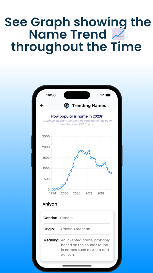 #4. Name Generator: Get Baby Names (iOS) Podle: Firefly Tech