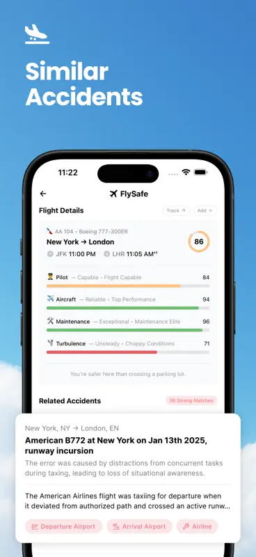 FlySafe: Flight Safety Score screenshot 3 of 6