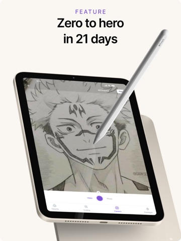 AR Sketch Camera – Drawing iPad screenshot