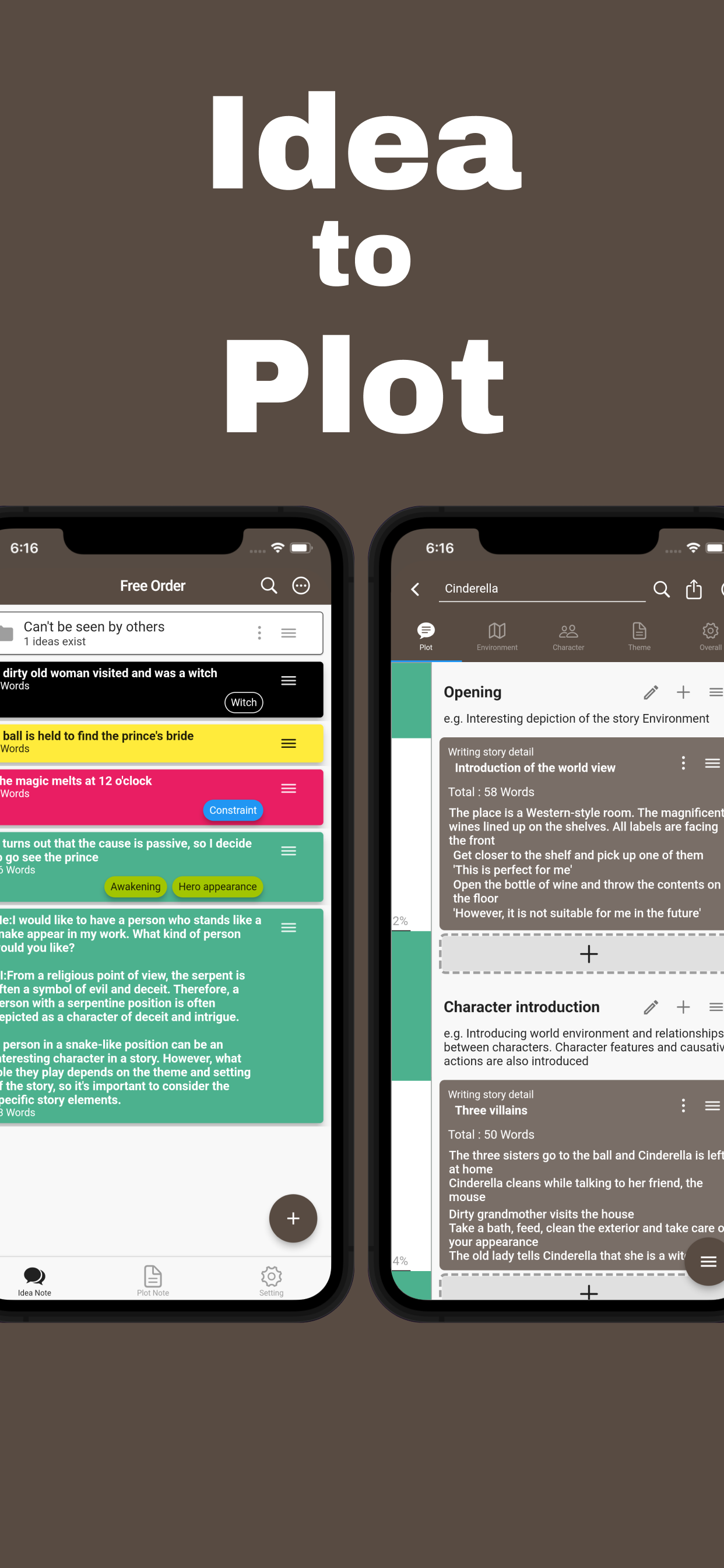Story Plotter - idea to plot -