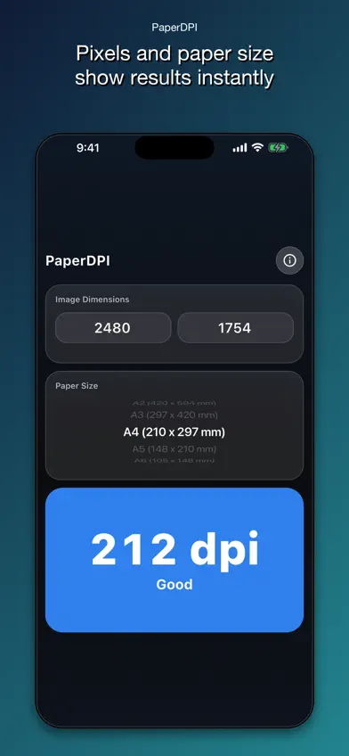PaperDPI - Print Gauge screenshot 2