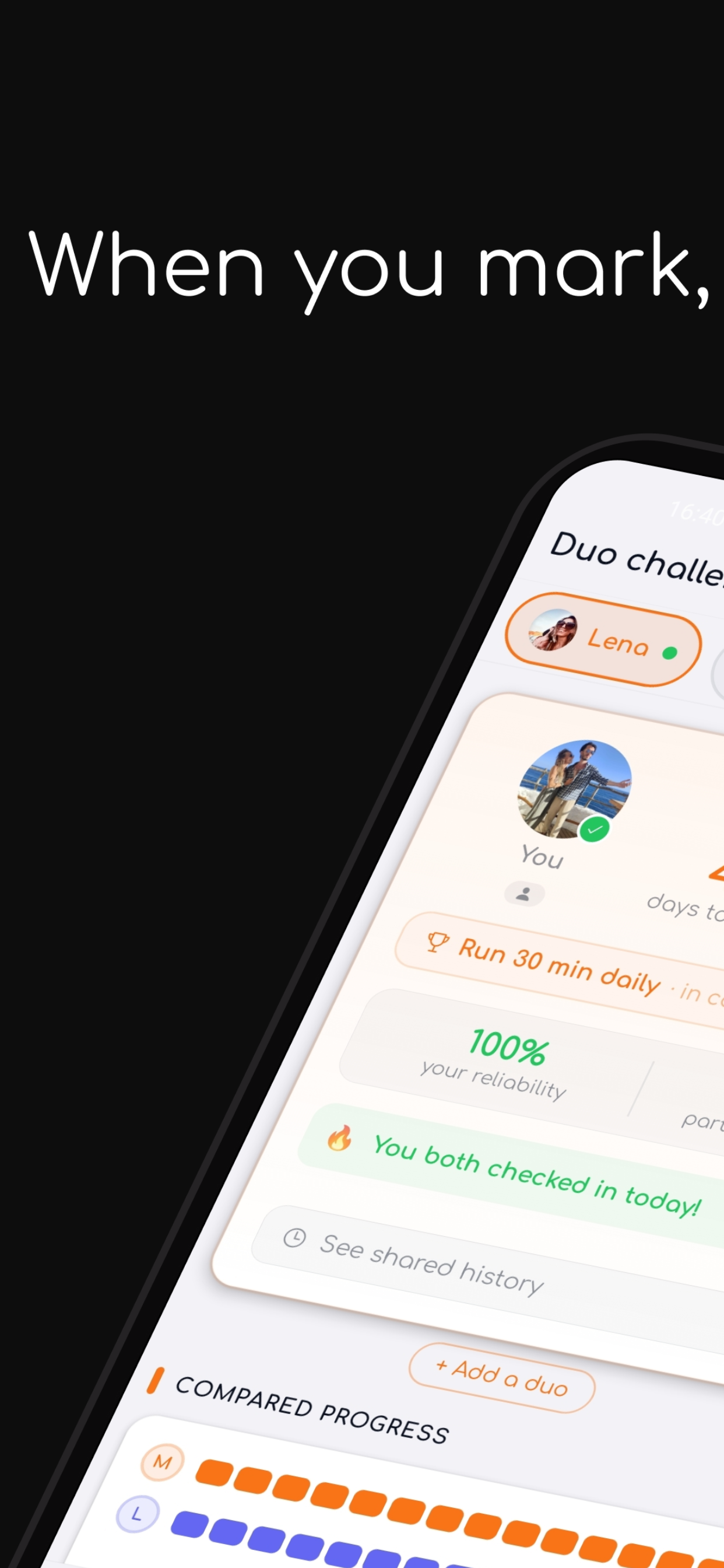 ChallengeTies · Habit Tracker screenshot 8