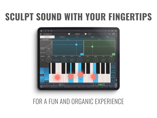 BLEASS Arpeggiator iPad screenshot 5 - Music app