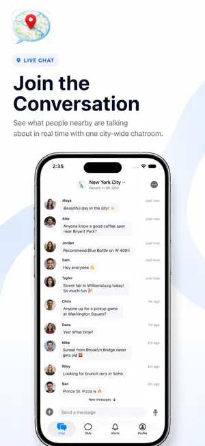 CityChat - Local Chatrooms screenshot 3