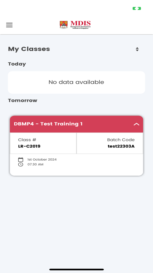 #5. MDIS QR Attendance (iOS) 由: MDISHRM