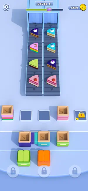 Cake Jam Color Sorting 3D screenshot 1