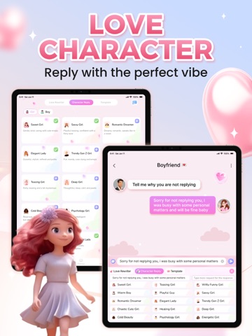 SweetKey: Love Advisor & Chat iPad screenshot