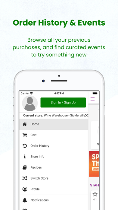 Wine Warehouse NJ Screenshot