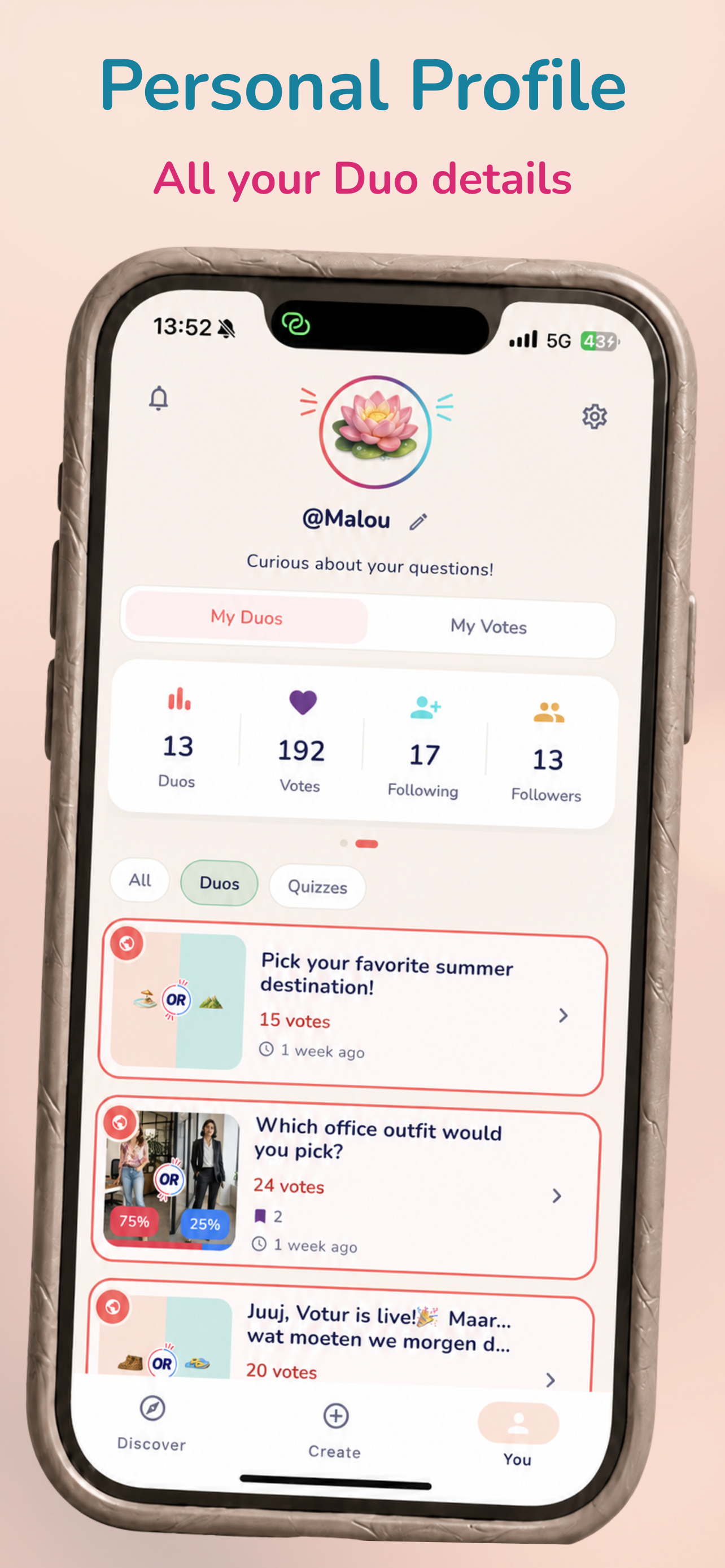 Votur - Poll App & Quizzes screenshot 5
