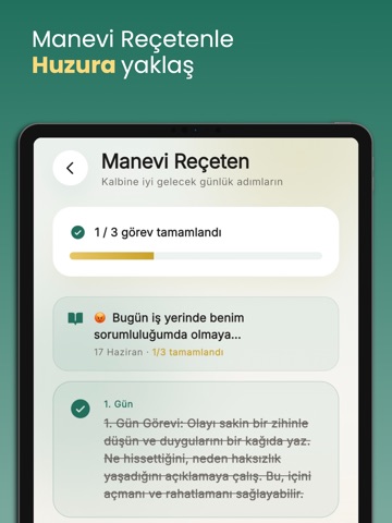 İnşirah - Manevi Yol Arkadaşın iPad screenshot