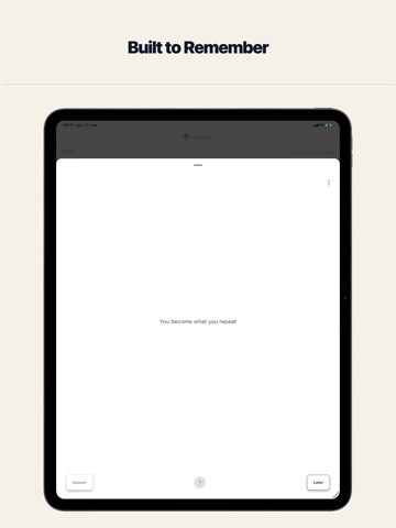 Learnalist: Spaced Repetition iPad screenshot