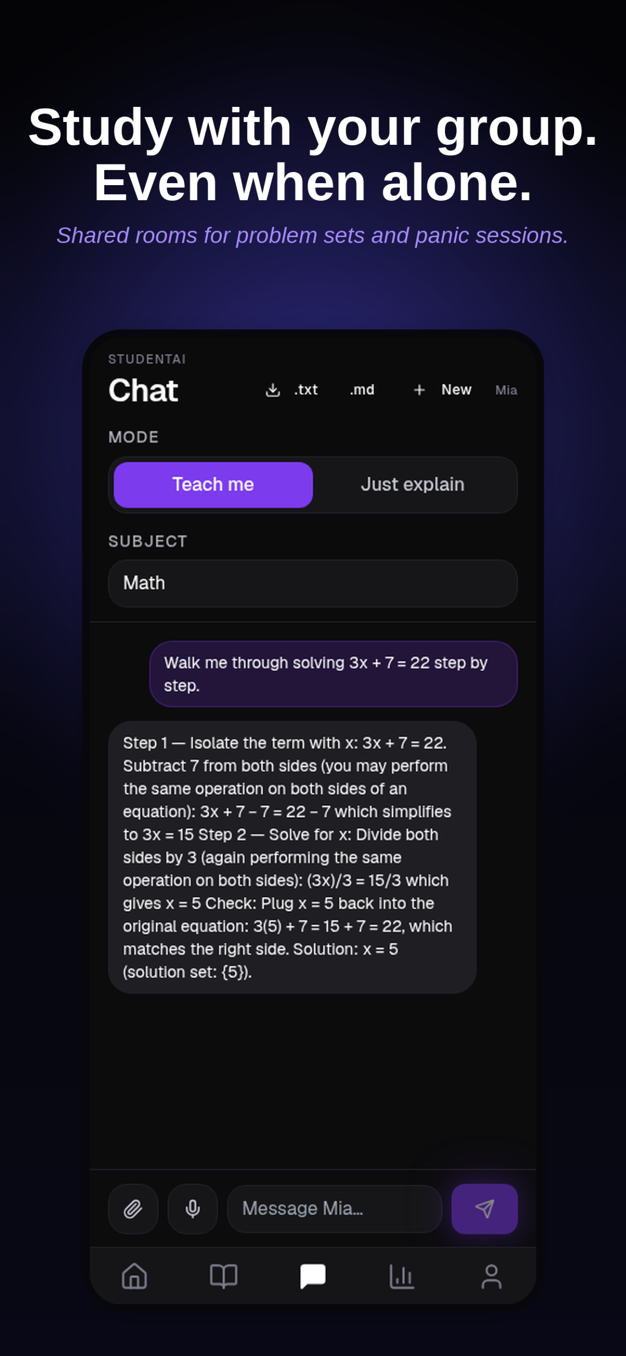 StudentAI: AI Tutor & Homework screenshot 5