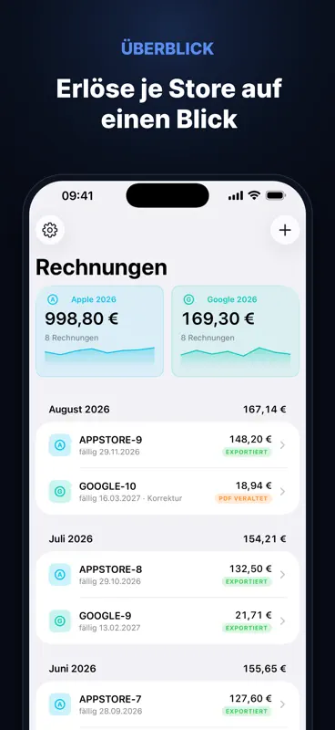 StoreRechnung screenshot 3 of 6