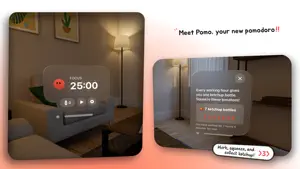 Pomo Pomodoro screenshot #1 for Vision Pro