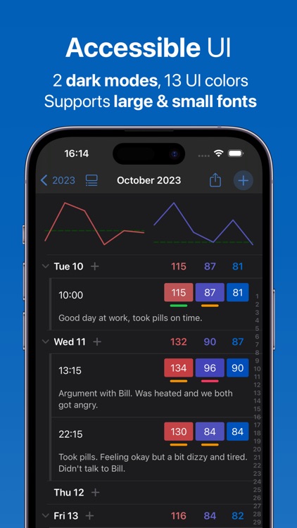 Blood Pressure: Feeltracker BP screenshot-4