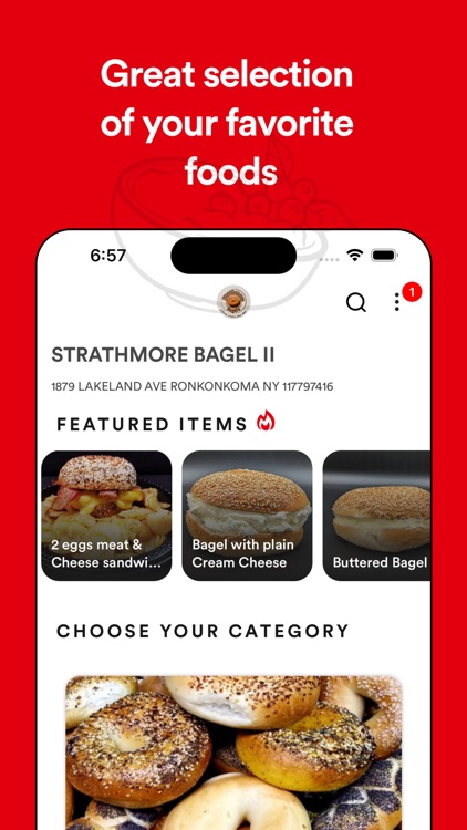 STRATHMORE BAGEL