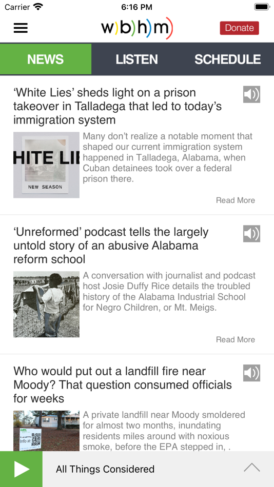 #2. WBHM Public Radio (iOS) 由: WBHM Public Radio