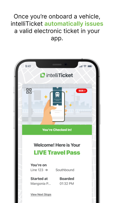 intelliTicket iPhone screenshot 2 - Travel app