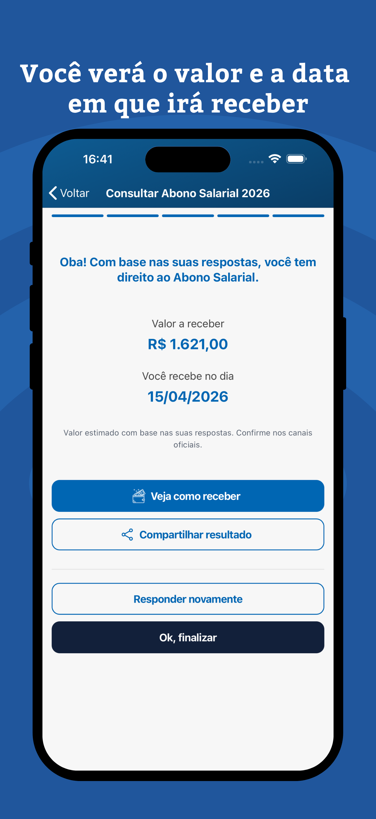 Abono Salarial PIS PASEP screenshot 3