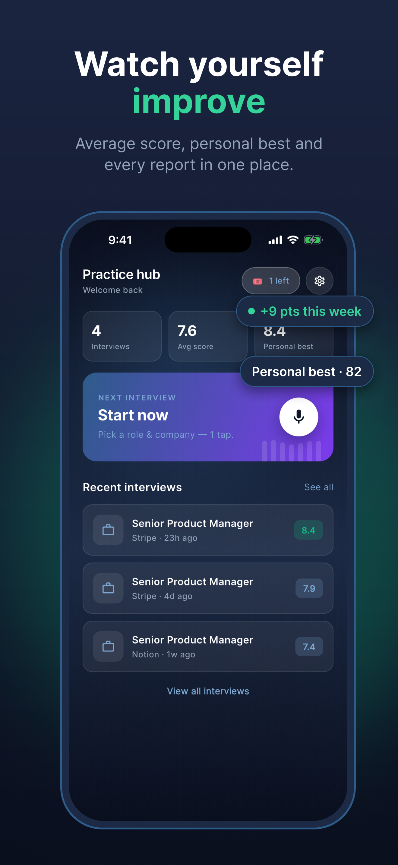 JobJitsu AI Interview Practice screenshot 7