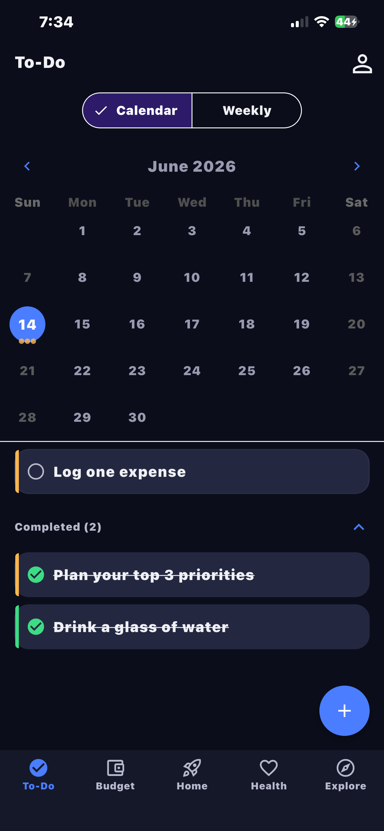 AstroHabit screenshot 4
