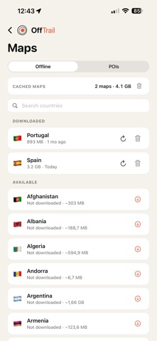 OffTrail — Offline GPX iPhone screenshot 8