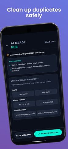 Kortex Contacts screenshot