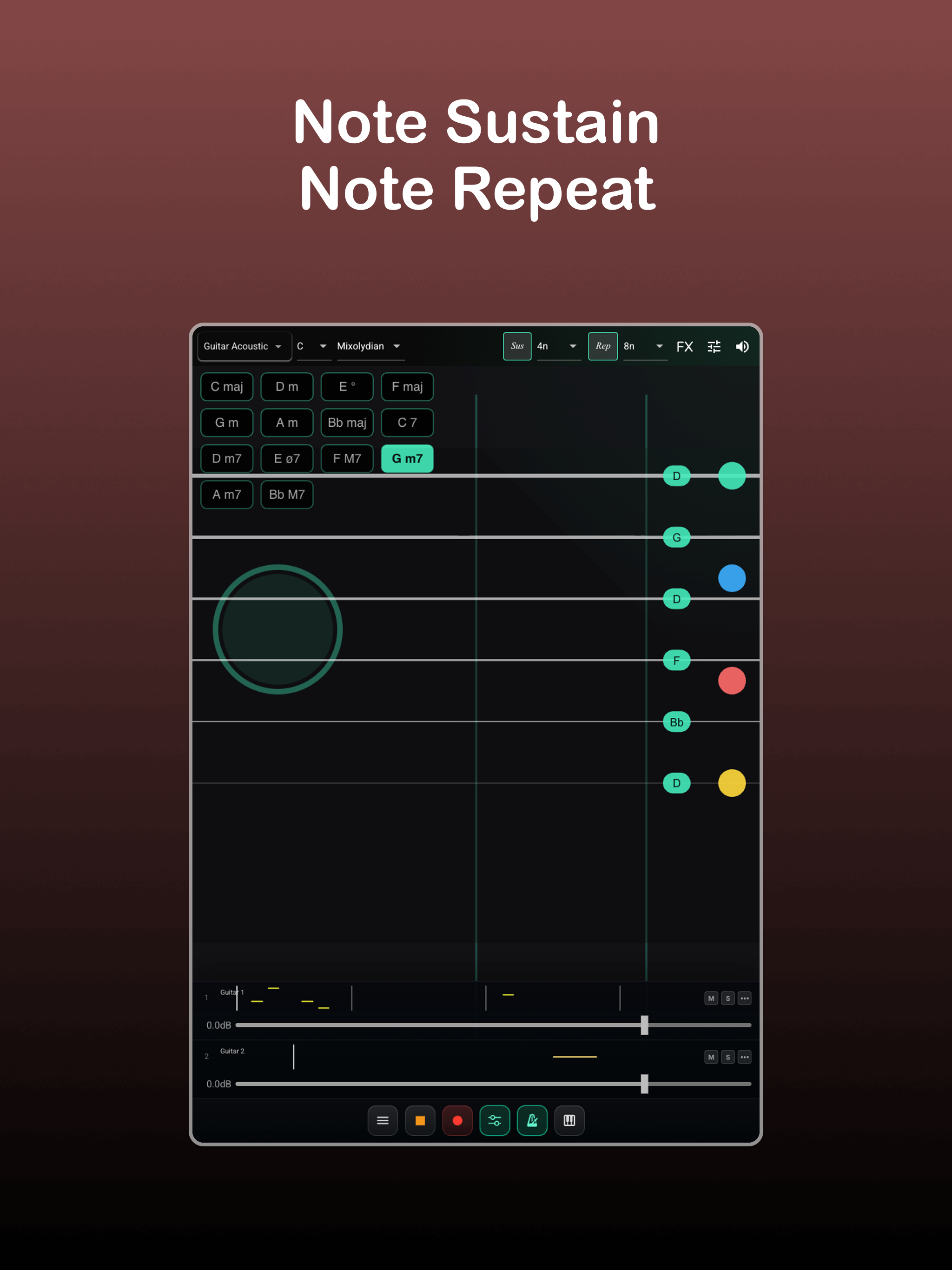 Melodic Guitar: Guitar Studio screenshot 10