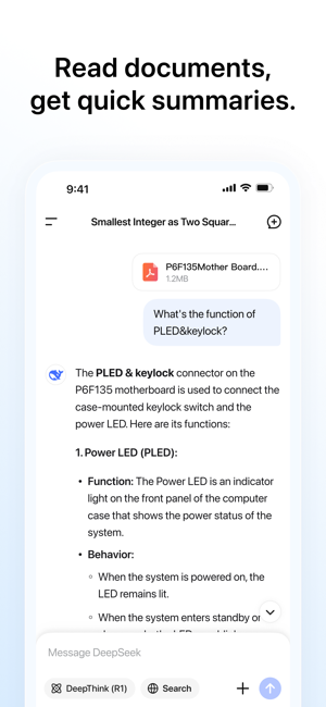 ‎DeepSeek - KI-Assistent Screenshot