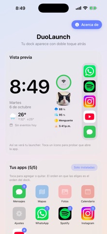 DuoLaunch screenshot 2