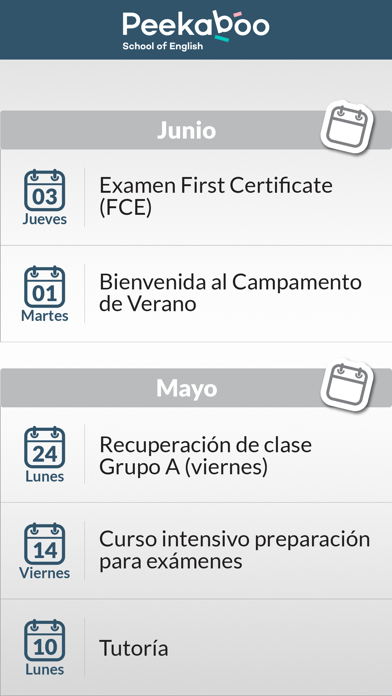 Peekaboo School of English Screenshot