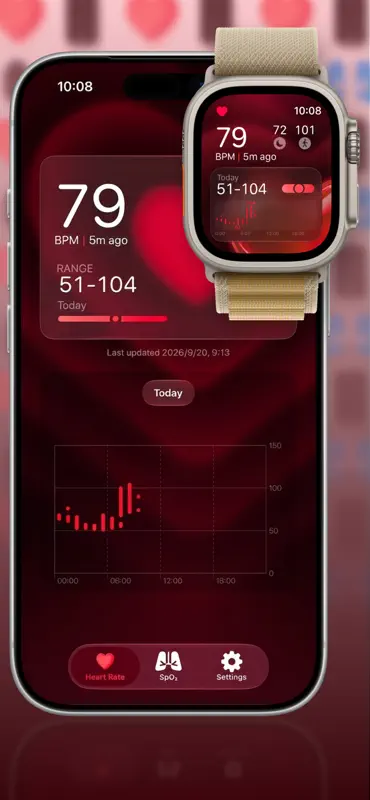 HR & SpO2 - Companion App screenshot 1 of 4