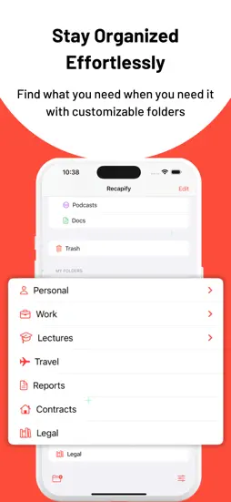 Recapify - AI Note Taker screenshot 17