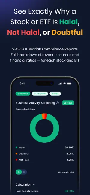 Musaffa: Halal Investing App screenshot 2