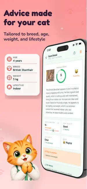 Cat Health Tracker: Dr. Meow screenshot 2