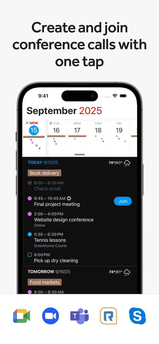 Fantastical Calendar screenshot 9