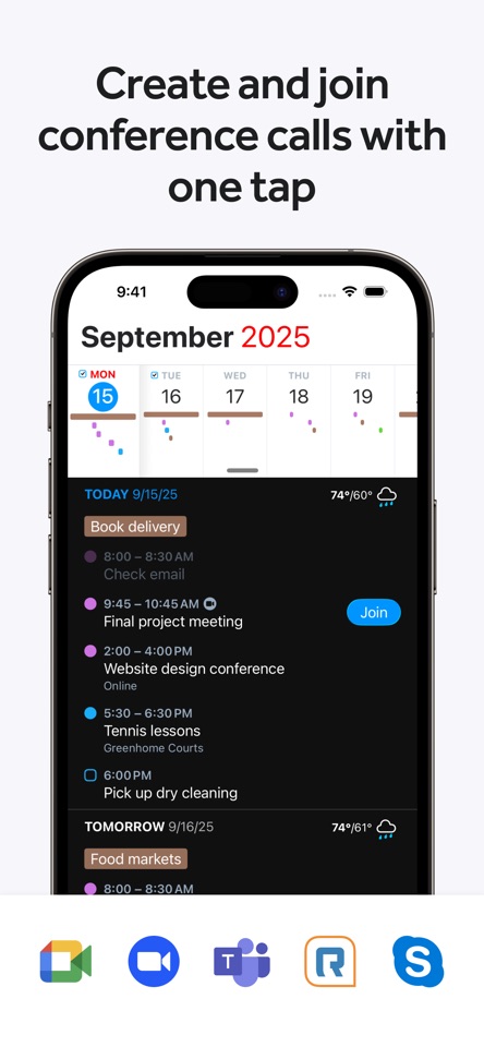 Fantastical Calendar screenshot 9