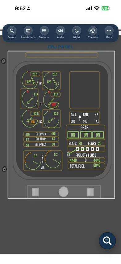 CRJ Virtual Panel screenshot 4