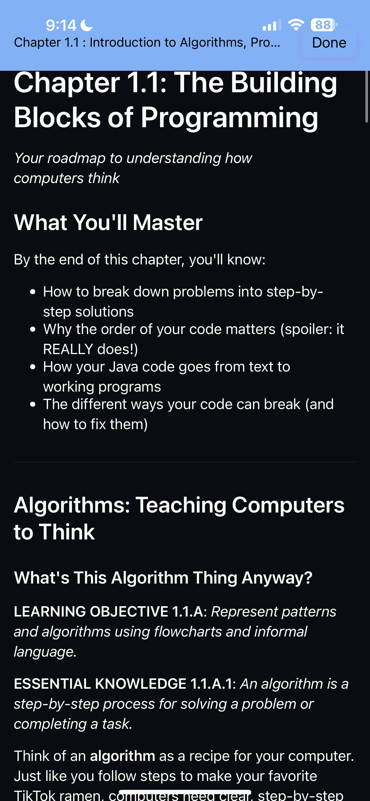 AP Computer Science A Review