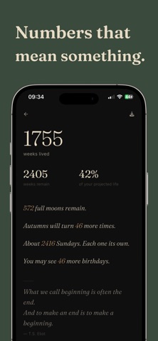 Life Calendar - StillWeeks Screenshot 3 of 6