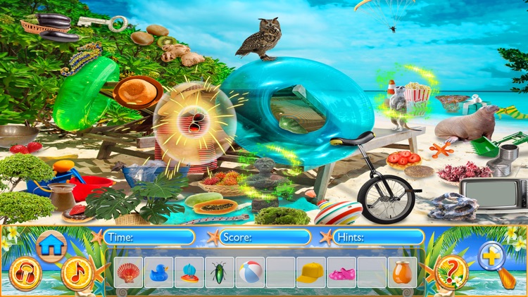 Hidden Objects Summer Beach screenshot-3