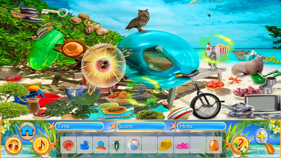 #4. Hidden Objects Summer Beach (iOS) 来自: Brainfull, LLC
