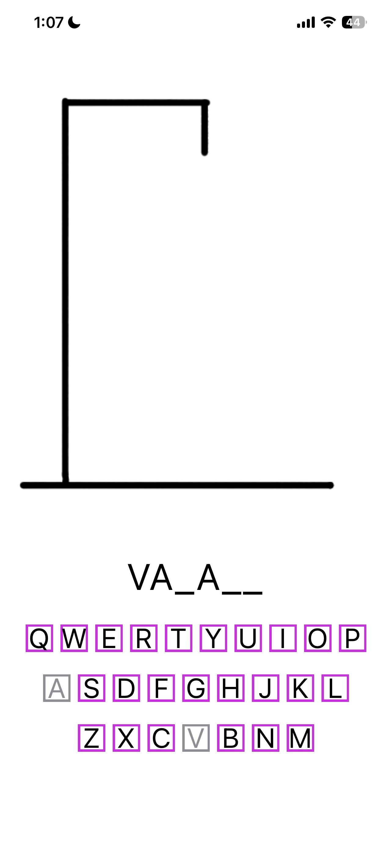 Screenshot 2 of Nathan's Hangman