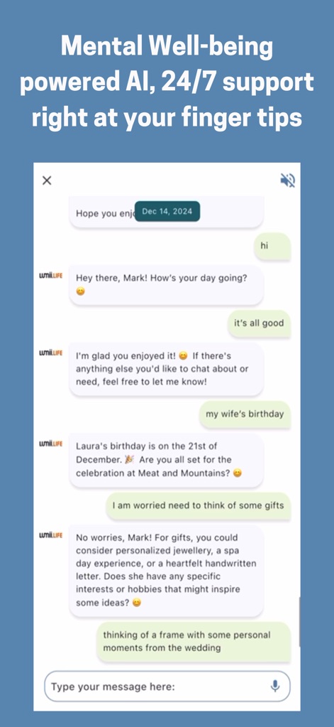 Lumii.life – AI Wellbeing App - lumii-life-ai-wellbeing-chat
