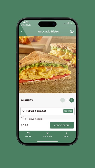 App screenshot