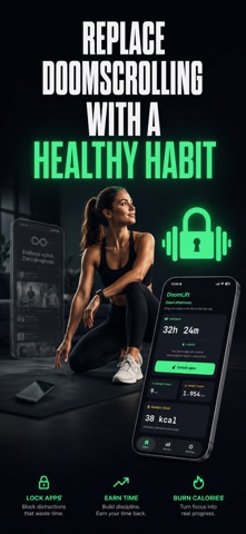 DoomLift: Screen Time Workout Screenshot 1 of 4